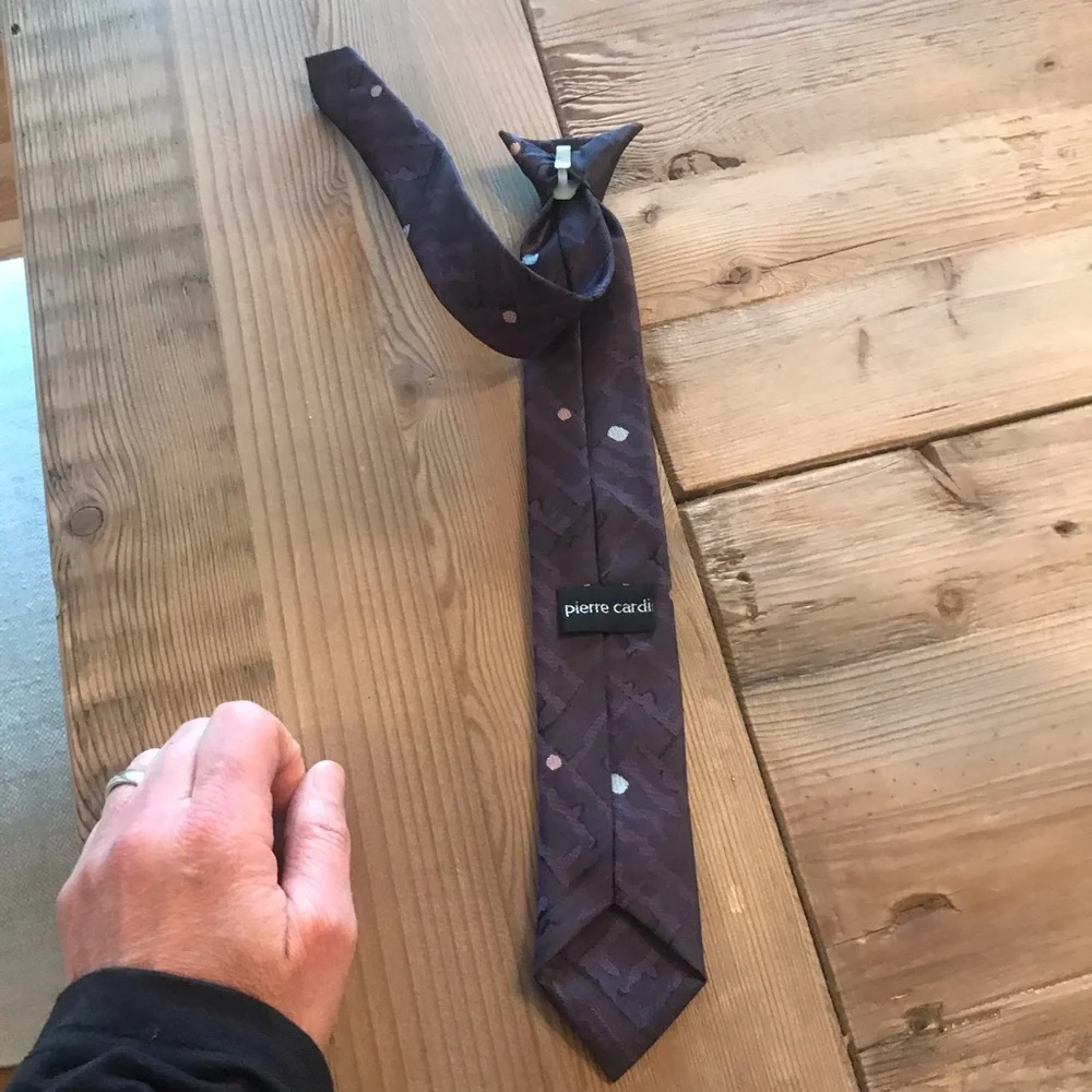 Purple 14” youth clip on tie
